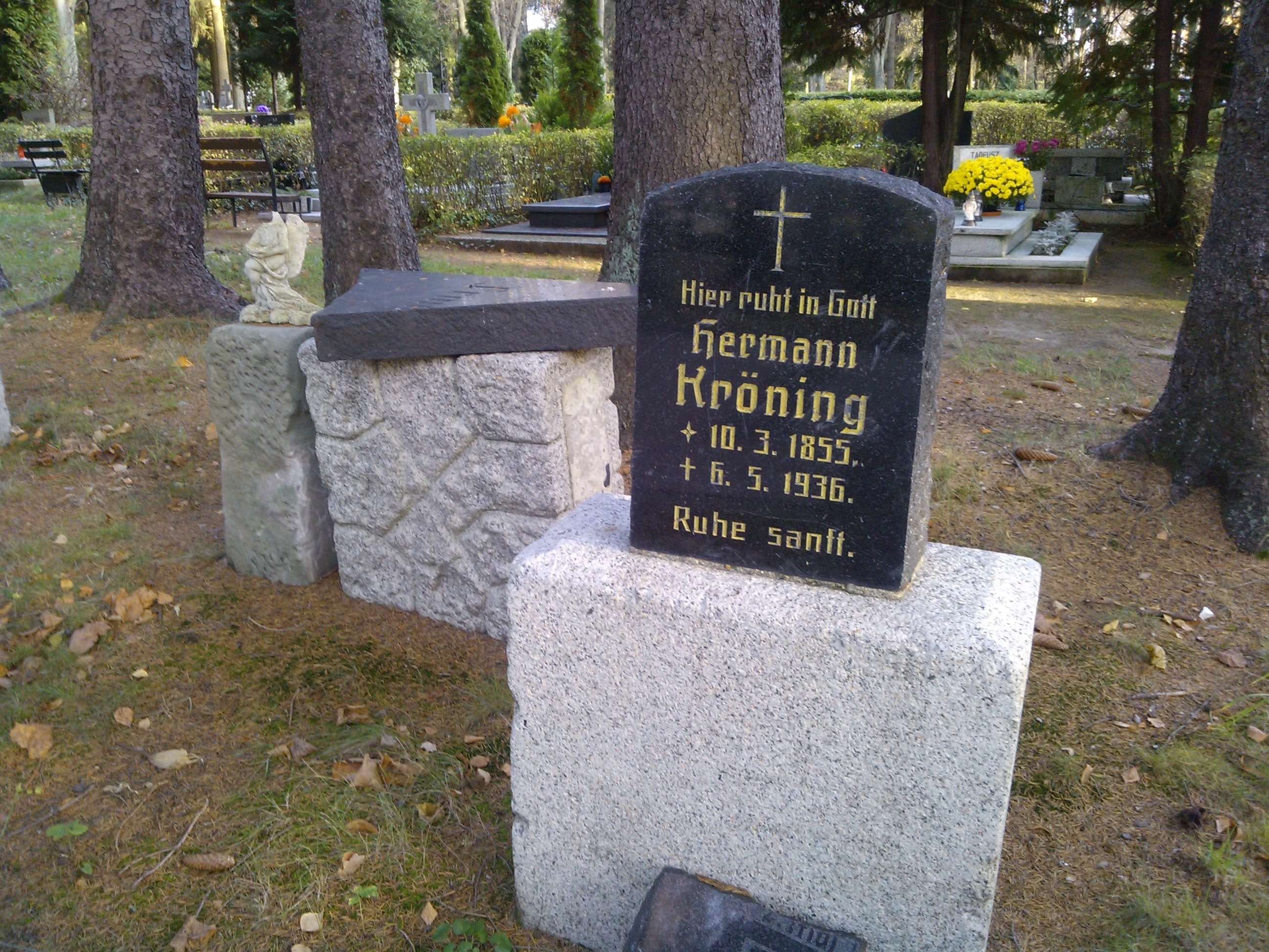Cmentarz w Koszalinie.