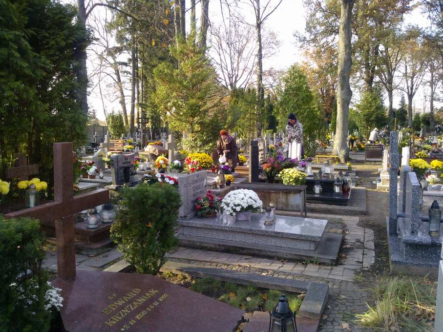Cmentarz w Koszalinie.
