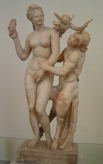 nimfa i satyr