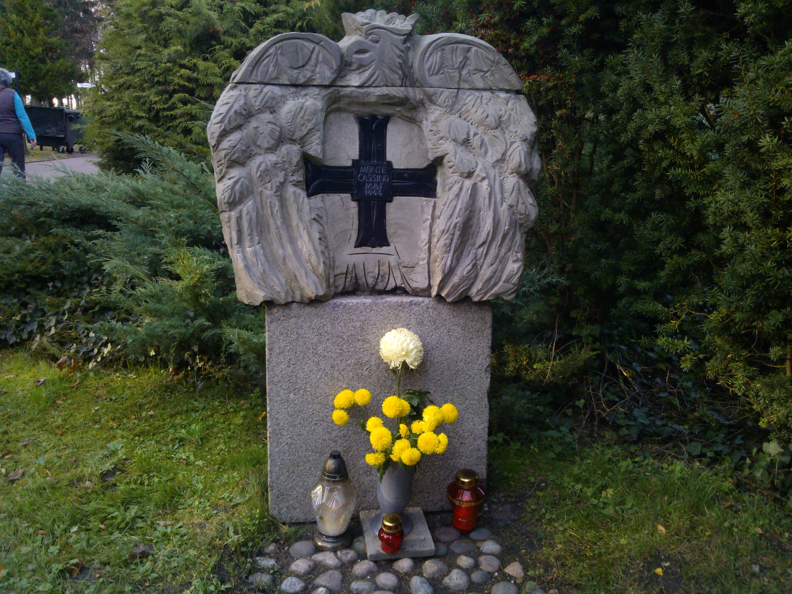 Cmentarz w Koszalinie.