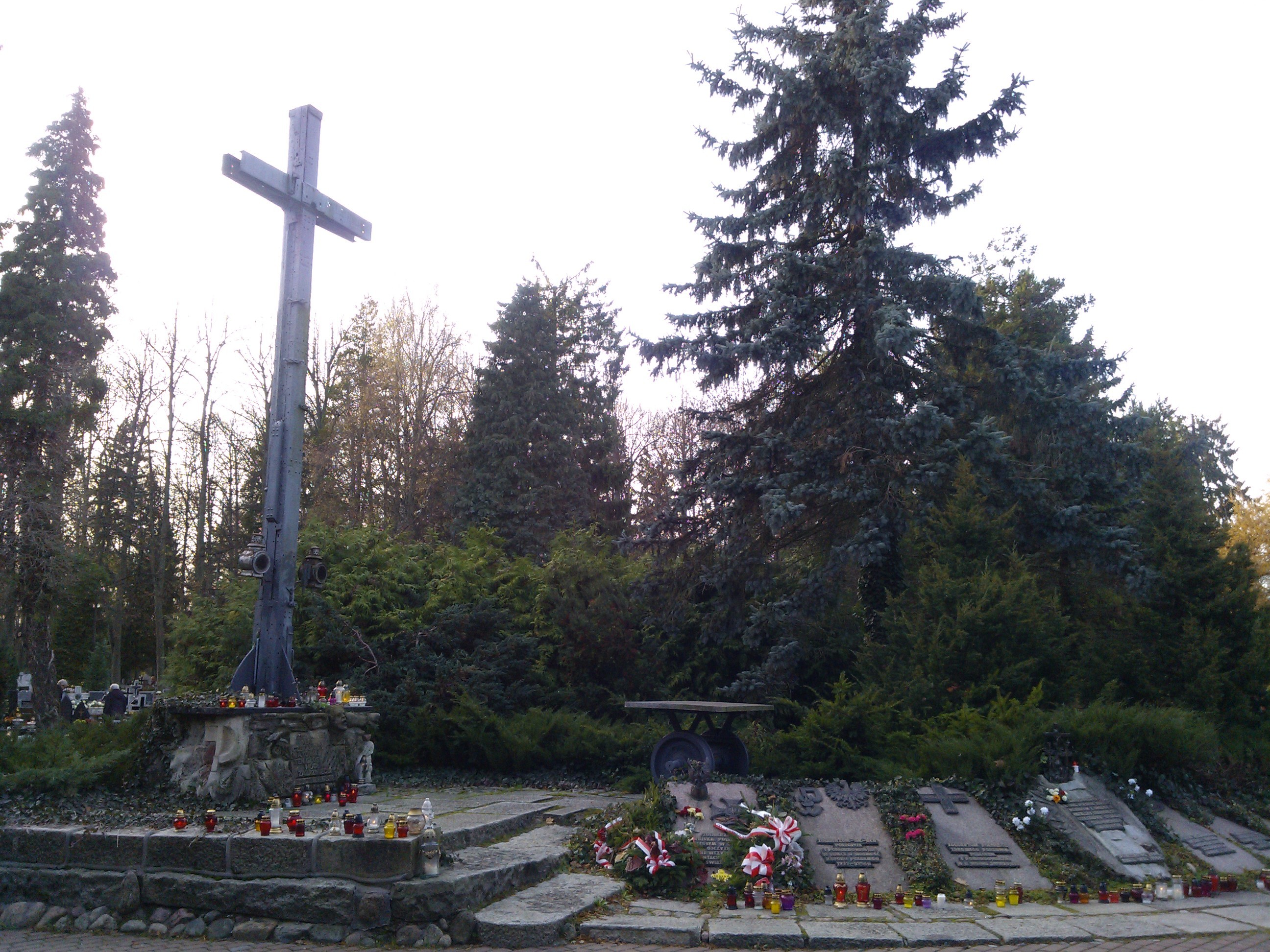 Cmentarz w Koszalinie.